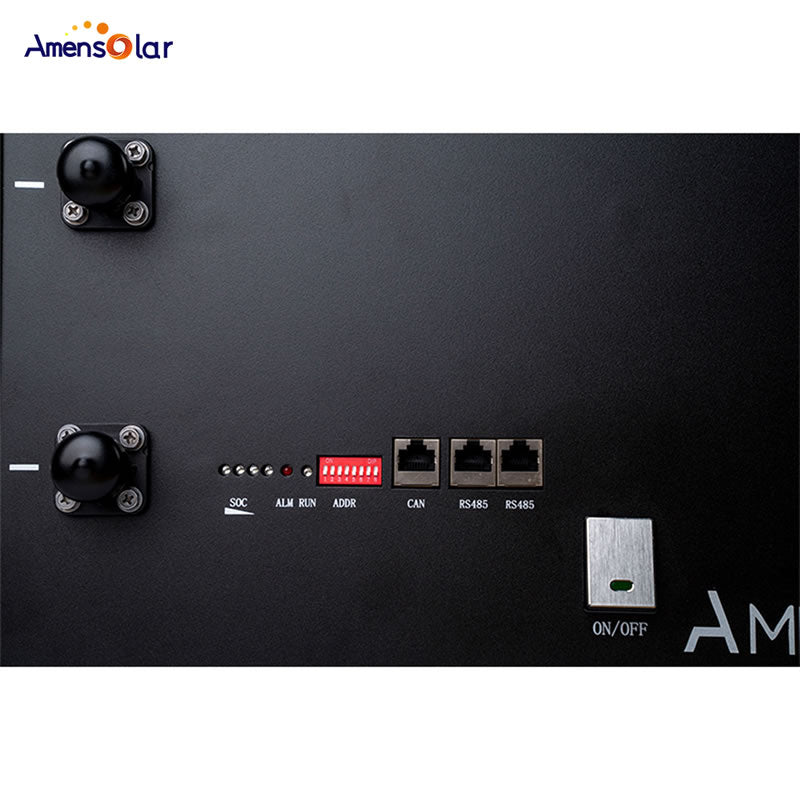 Amplitude S52100 48V 51.2V 100AH LifePo4 Batterie solaire de stockage domestique