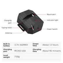 Système Airdrop pour DJI Mavic 3/2/1 Zoom AIR 2 Mini 2 / Mini 3 Pro