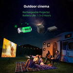 Vidéo Projecteur P19 3D 4K Mini 1080P Wifi
