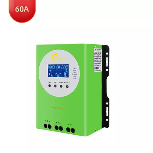 HAUTE QUALITE: Contrôleur de charge solaire Techfine 60A 24/12/36 / 48V pour système solaire