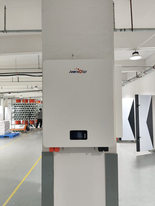 Batterie AMENSOLAR AW5120 LiFePo4 Mural 48V 100ah ultra-mince pour la maison