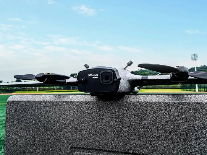 Avion OMPHOBBY ZMO VTOL FPV avec lunettes DJI et télécommande