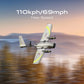 Avion OMPHOBBY ZMO VTOL FPV avec lunettes DJI et télécommande