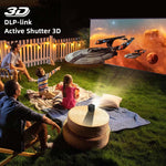 Vidéo Projecteur P19 3D 4K Mini 1080P Wifi