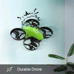 Mini drone intérieur pour enfants, RC Nano Quadcopter avec maintien d'altitude